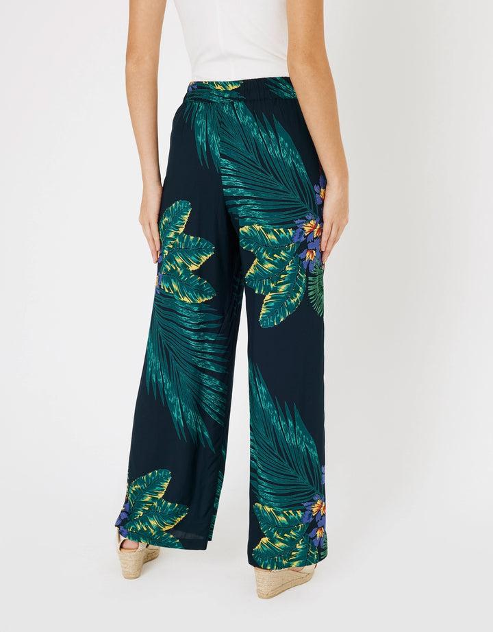 koala bay Pantalón Largo Fluido Botón - Conwy Outlet online