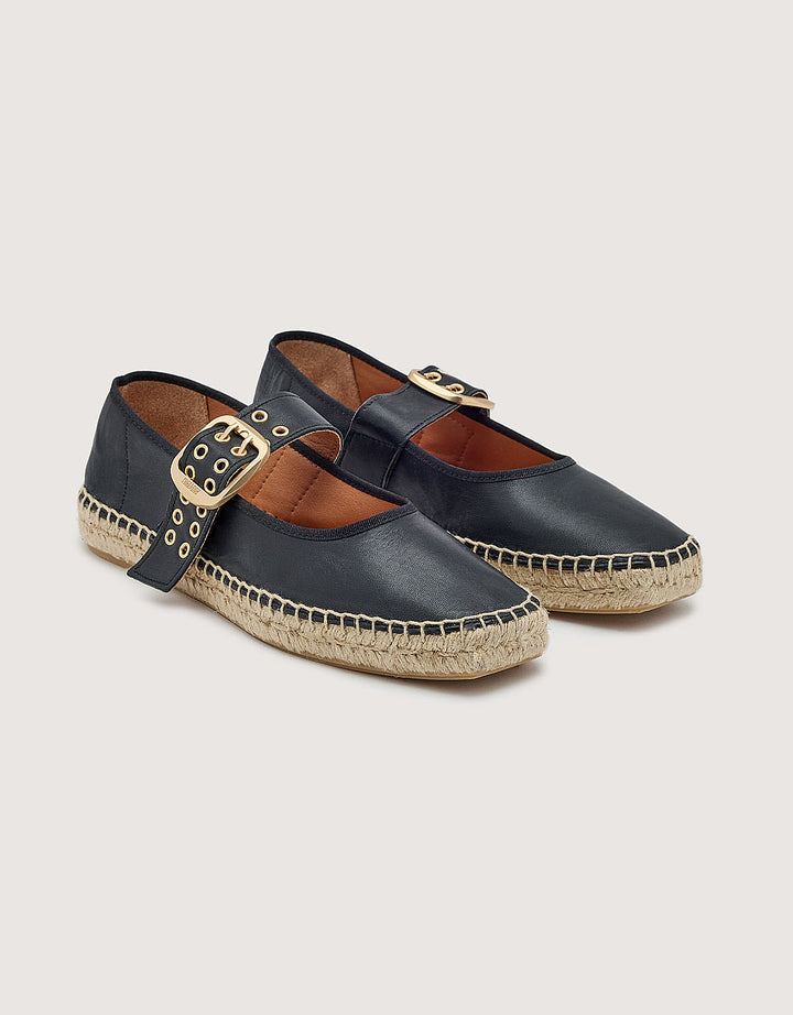 koala bay Espadrilles Negro - Dilon Gran oferta
