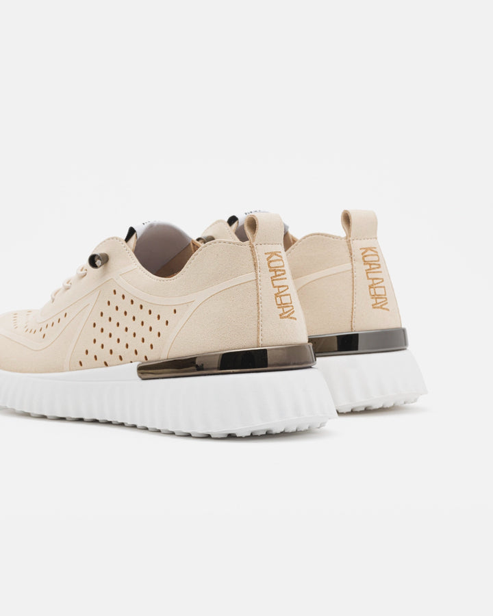 koala bay Zapatillas Beige Memory Foam - Charm Descuentos del mes