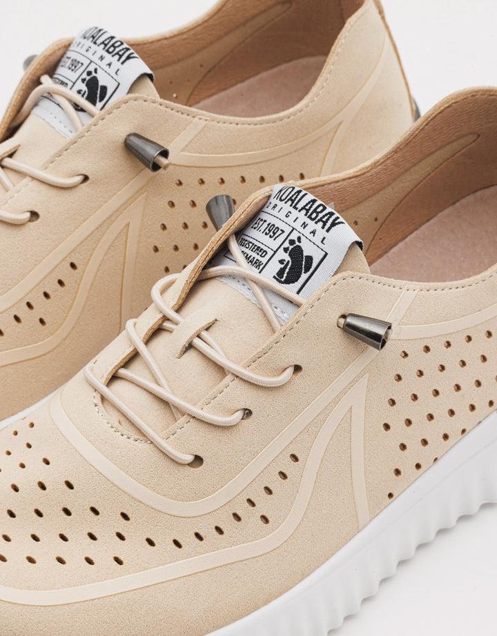 koala bay Zapatillas Beige Memory Foam - Charm Descuentos del mes