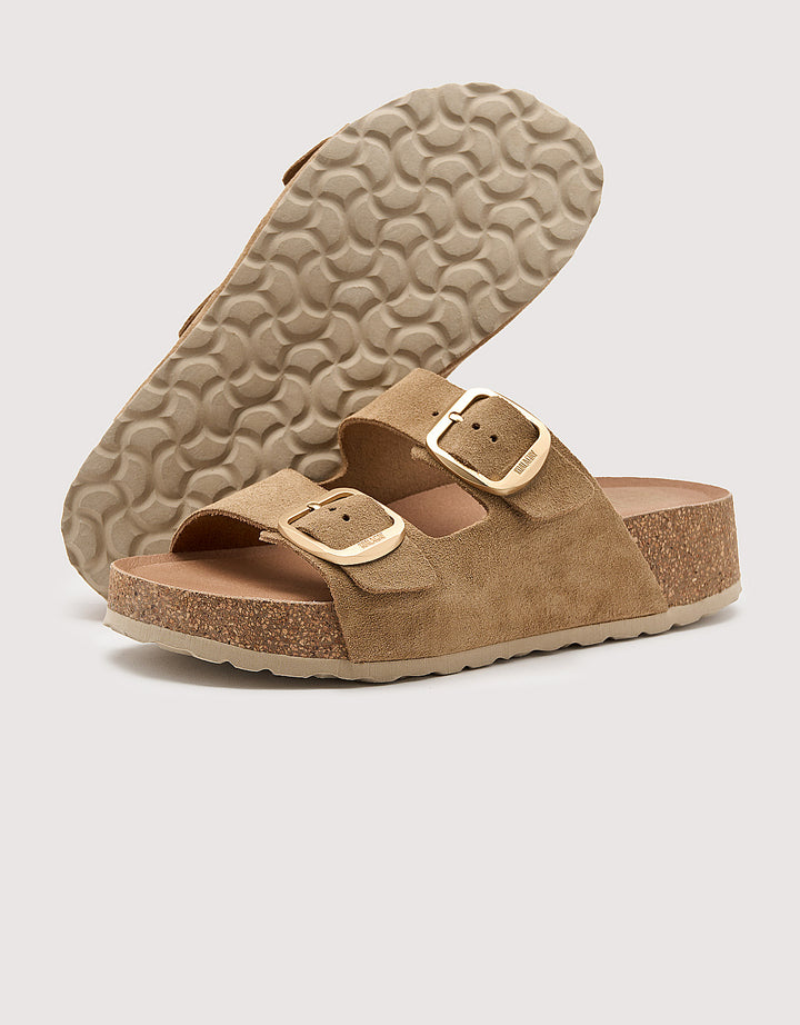 koala bay Sandalia Bio con Cuña Camel - Sintran Última moda