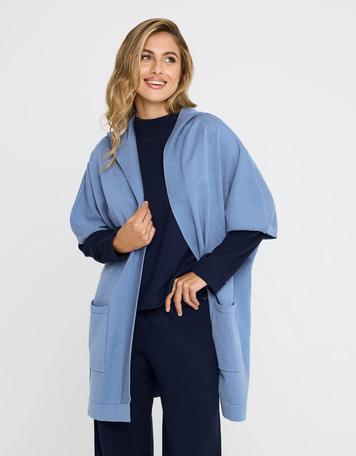 koala bay Poncho Abierto Azul - Alfonti Solo queda un día