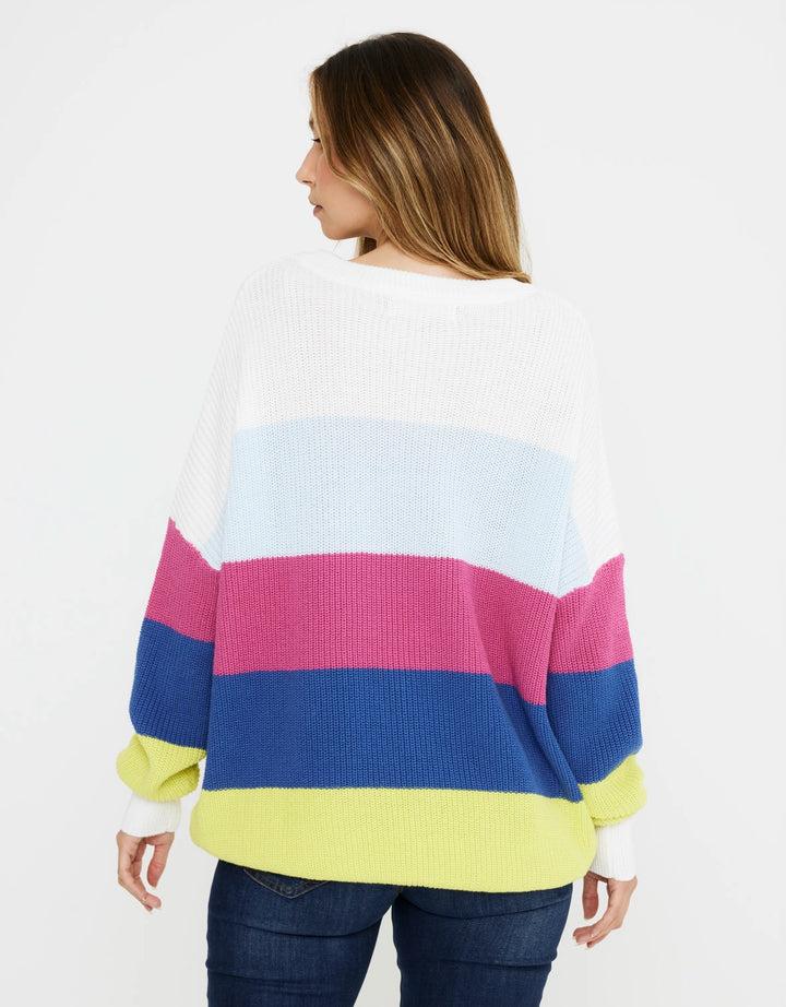 koala bay Jersey Multicolor Rayas - Quiteria Última moda