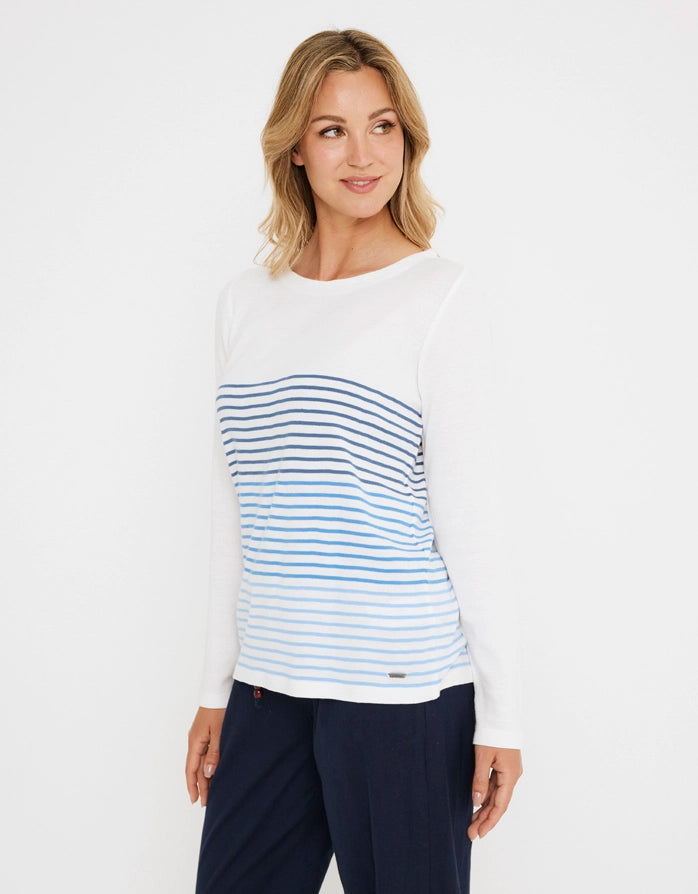 koala bay Camiseta Manga Larga Azul - Ryana Grandes ahorros