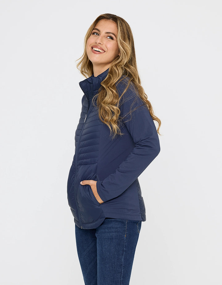 koala bay Chaqueta Acolchada Azul Marino - Efeba Outlet online