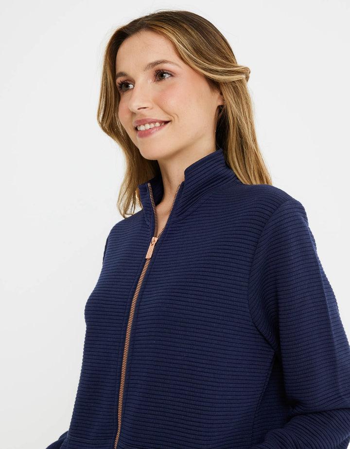 koala bay Chaqueta Cremallera Azul Marino - Tigia Gran oferta