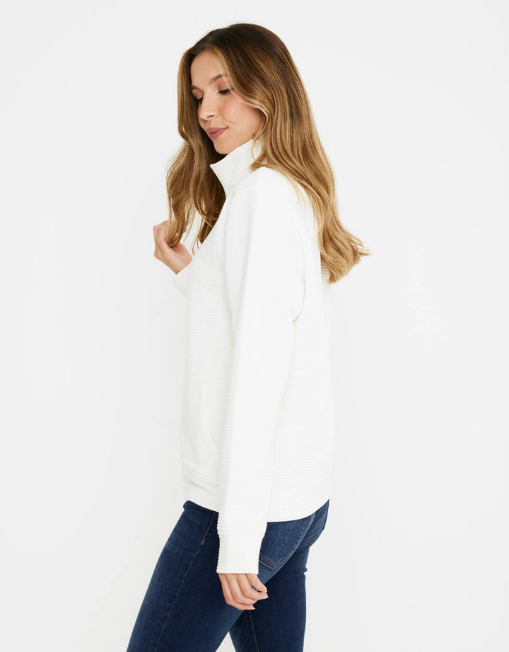 koala bay Chaqueta Cremallera Blanco - Tigia Descuento