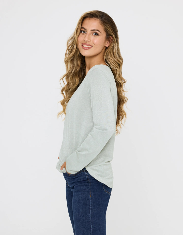 koala bay Camiseta Manga Larga Verde - Amilka Último día