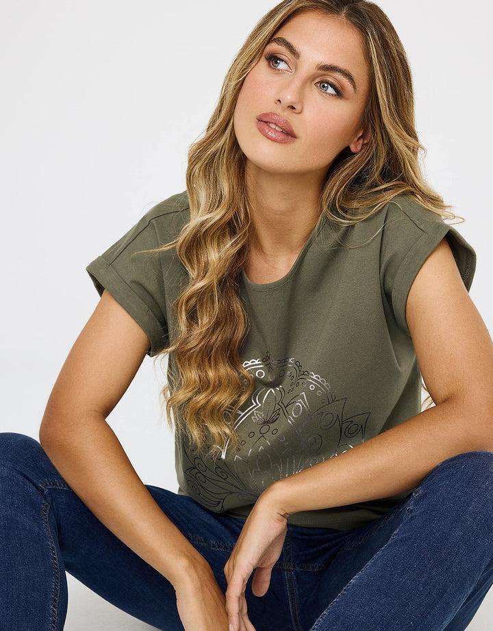 koala bay Camiseta Manga Corta Verde - Kalurta Solo hoy