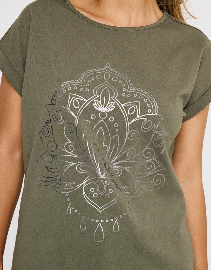 koala bay Camiseta Manga Corta Verde - Kalurta Solo hoy