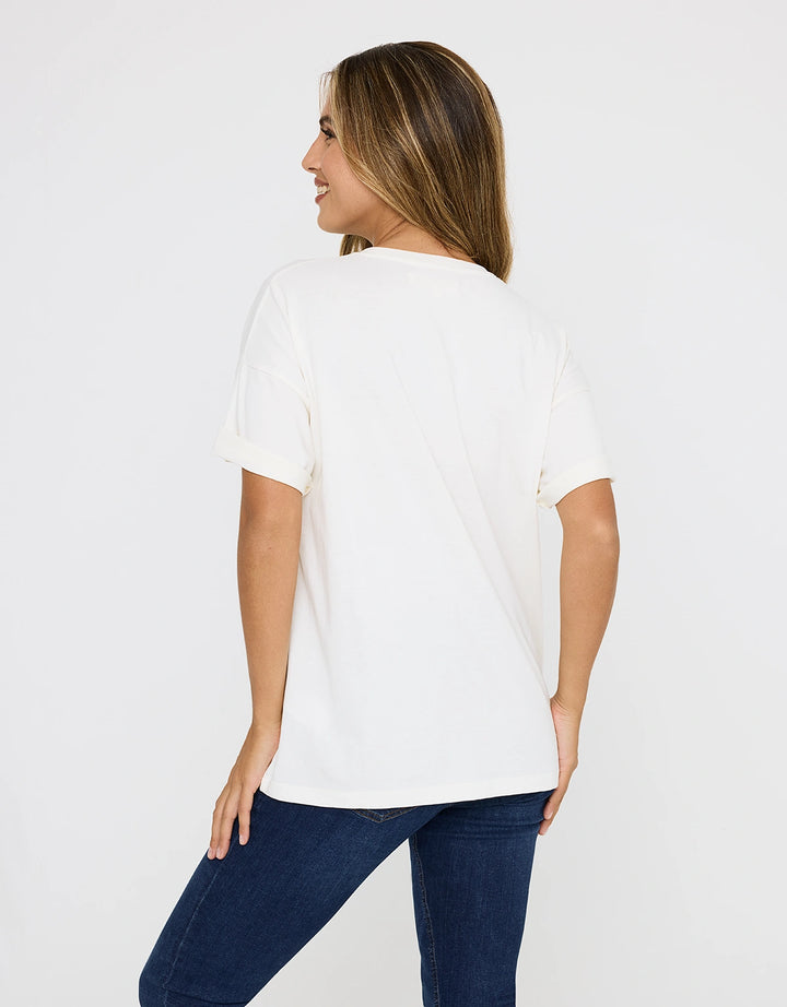 koala bay Camiseta Manga Corta Estampado - Savagefe Liquidación