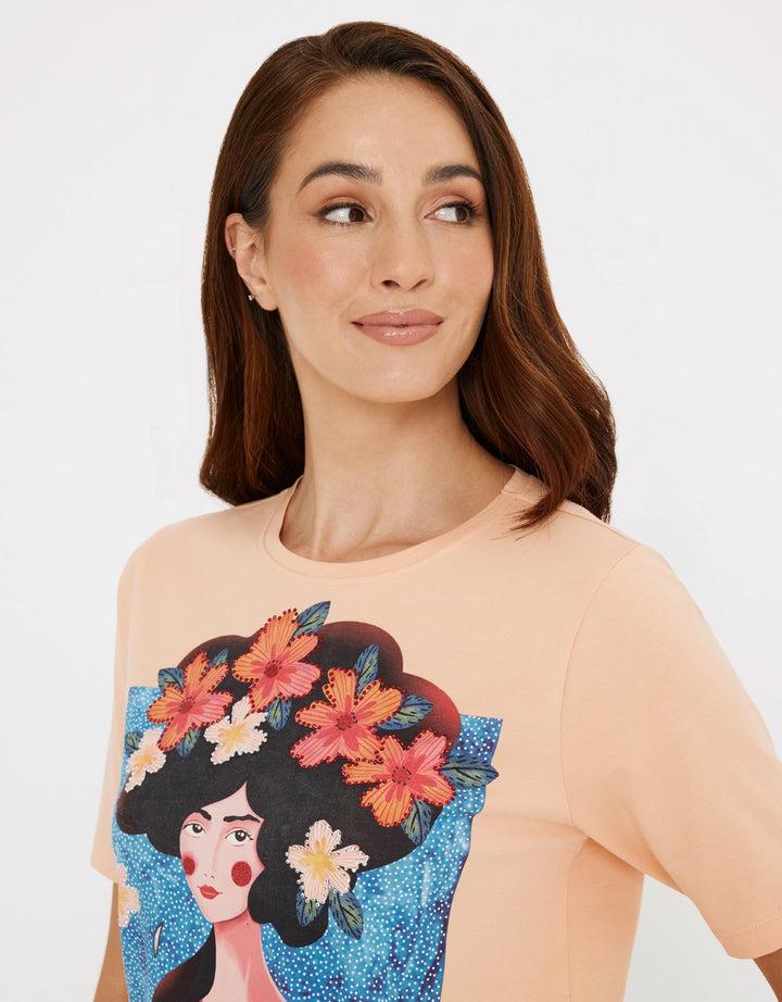 koala bay Camiseta Manga Corta Naranja - Pelzo Grandes ahorros