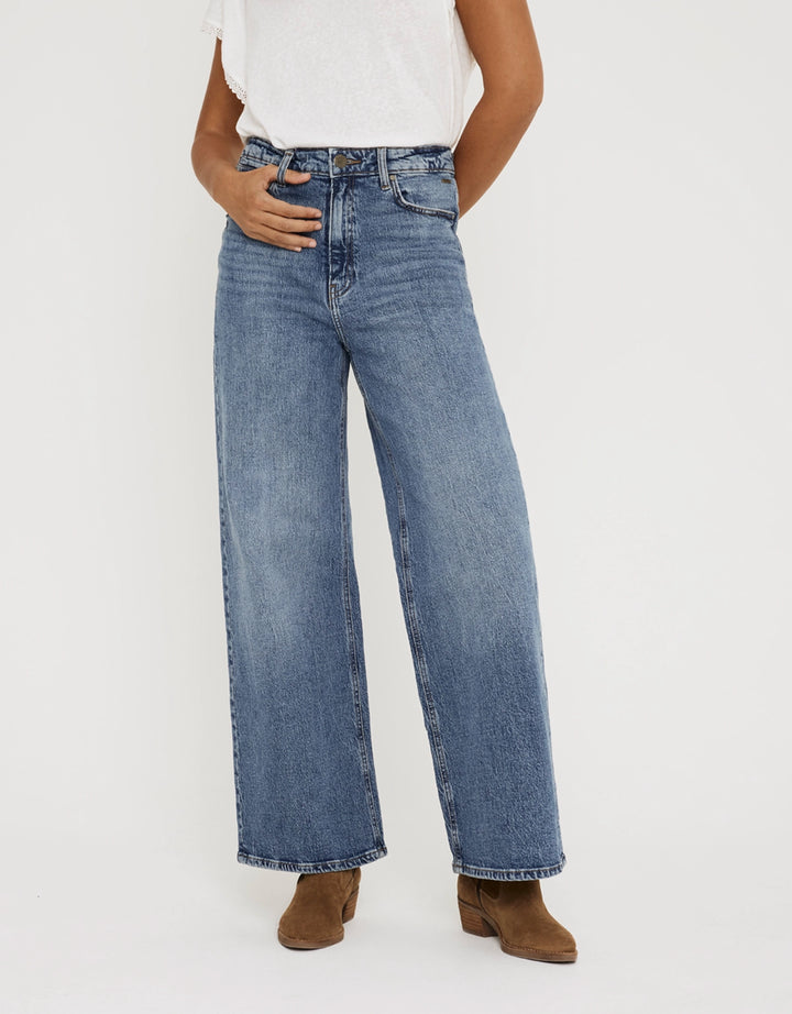 koala bay Pantalón Denim Wide Leg - Bates Rebajas baratas