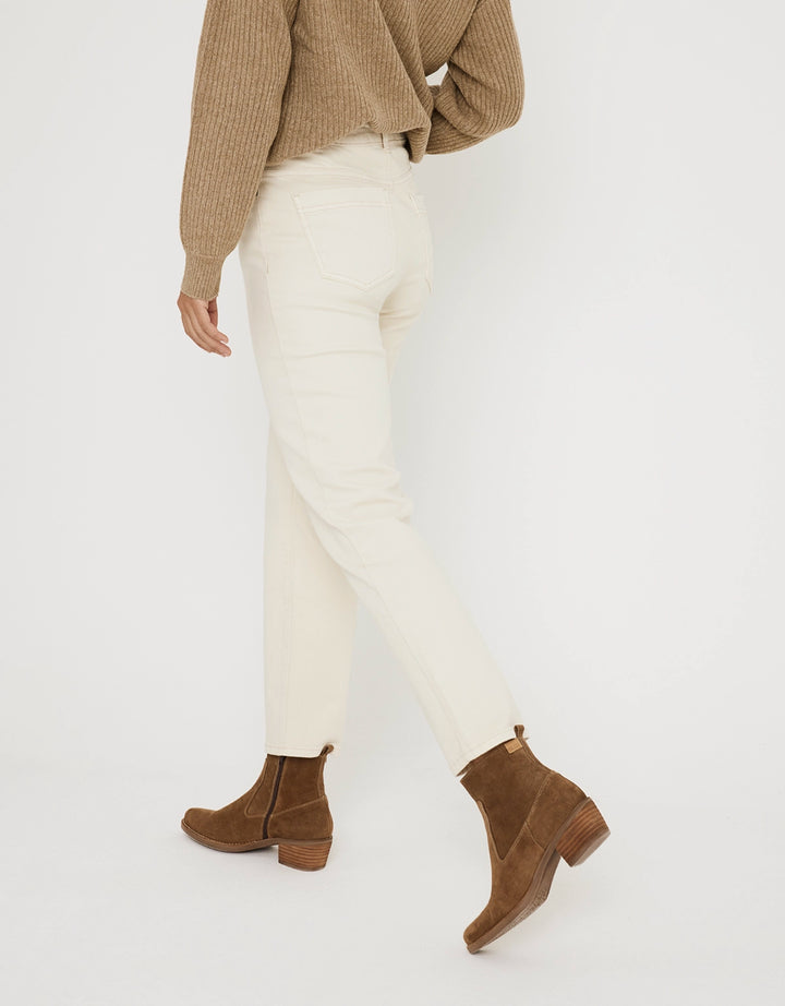 koala bay Pantalón Denim Blanco - Brady Rebajas de fábrica
