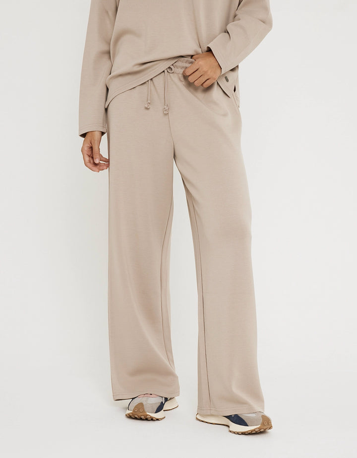koala bay Pantalón Largo Ancho Modal Beige - Forest Descuento