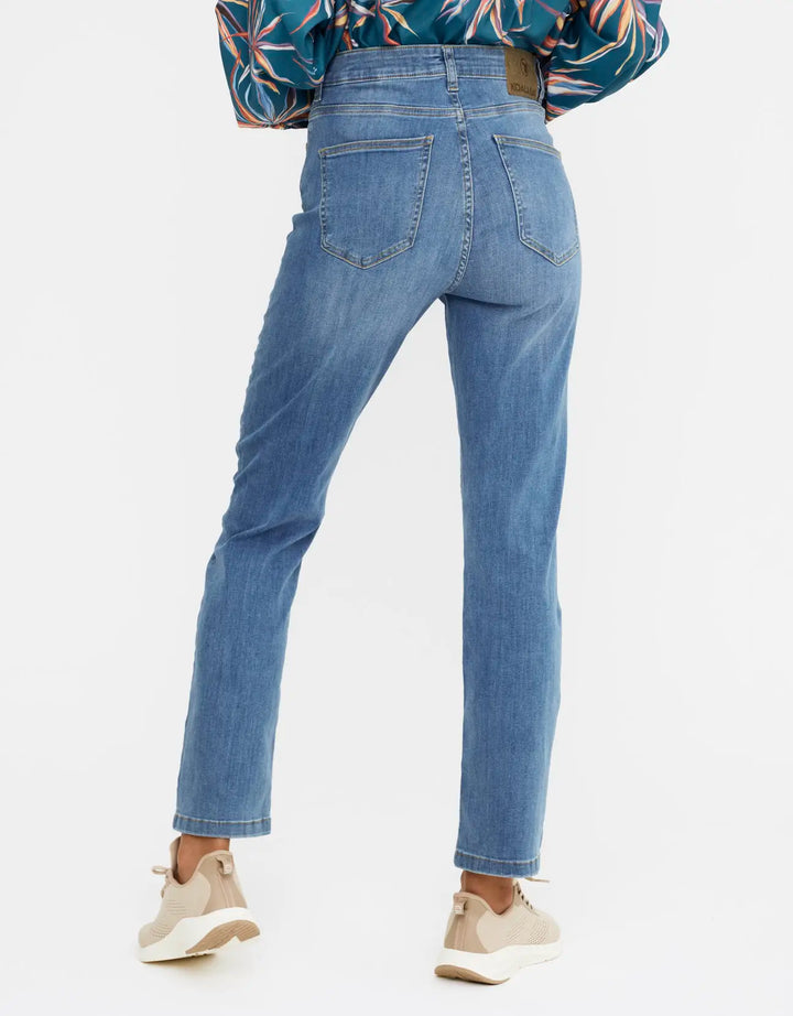 koala bay Pantalón Denim - Karrí Liquidación