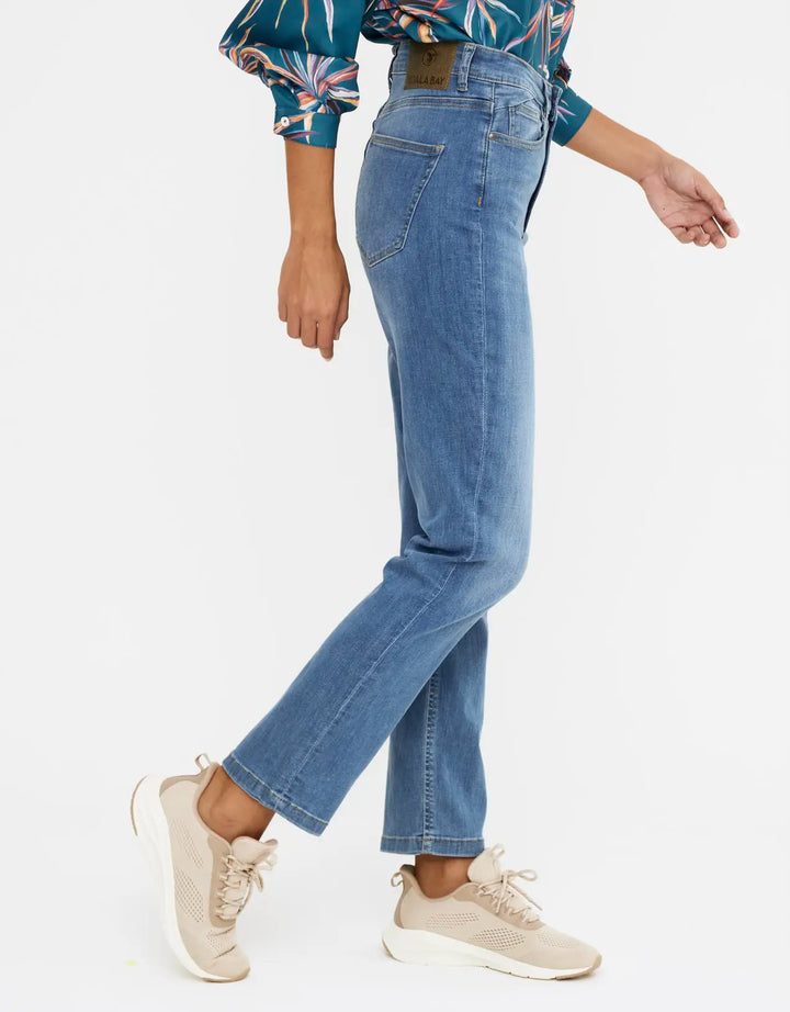 koala bay Pantalón Denim - Karrí Liquidación