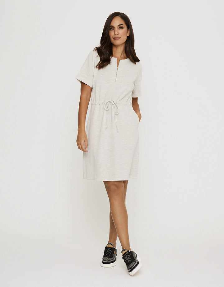 koala bay Vestido Corto Gris - Rissen Mejor oferta