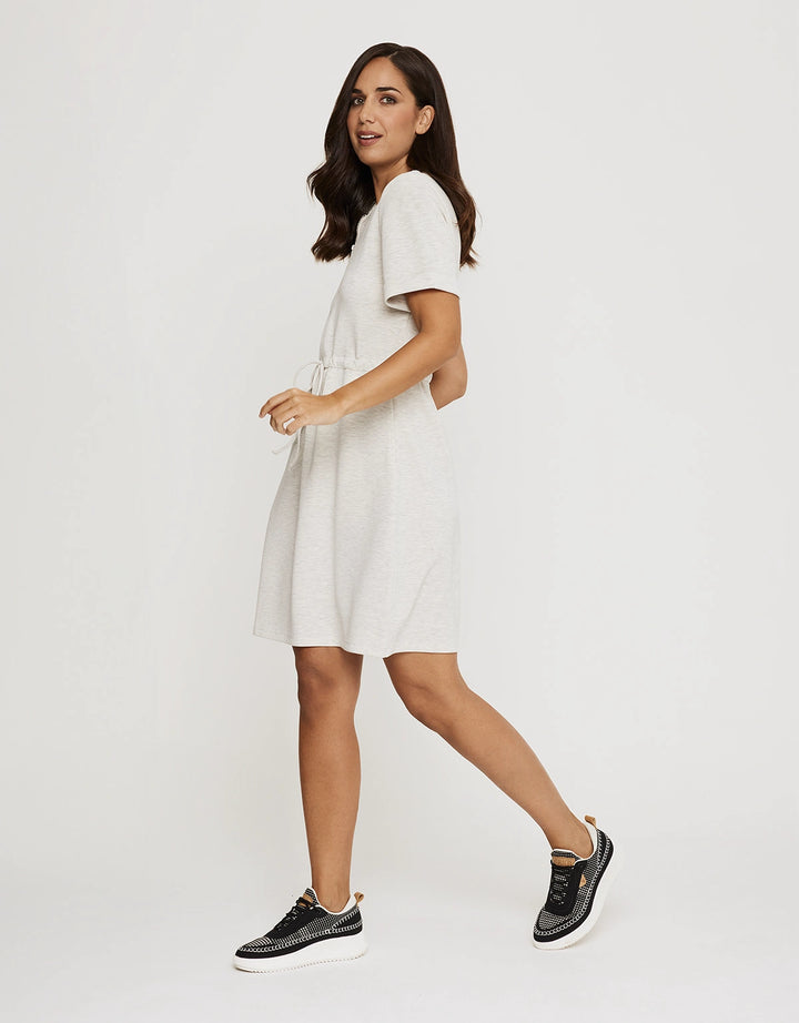 koala bay Vestido Corto Gris - Rissen Mejor oferta