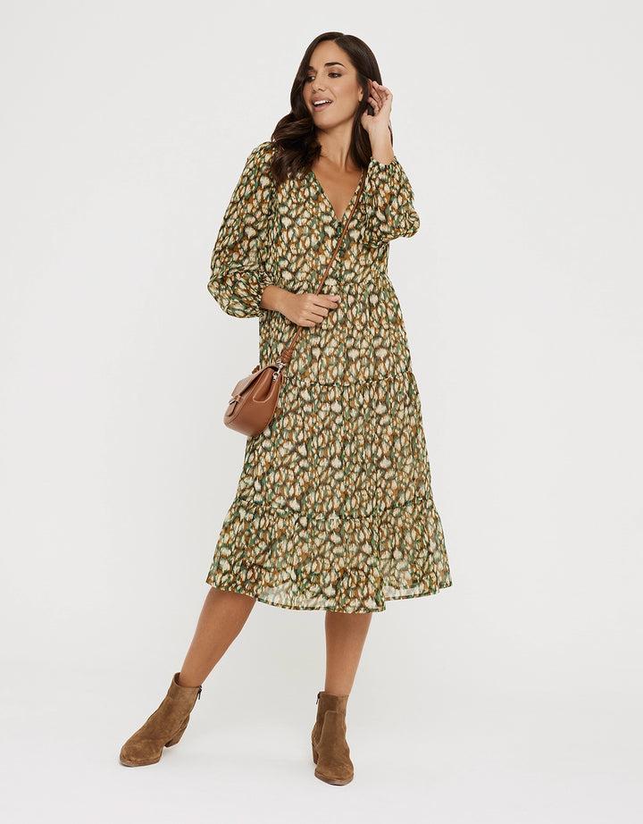 koala bay Vestido Largo Multicolor - Nin Rebajas top