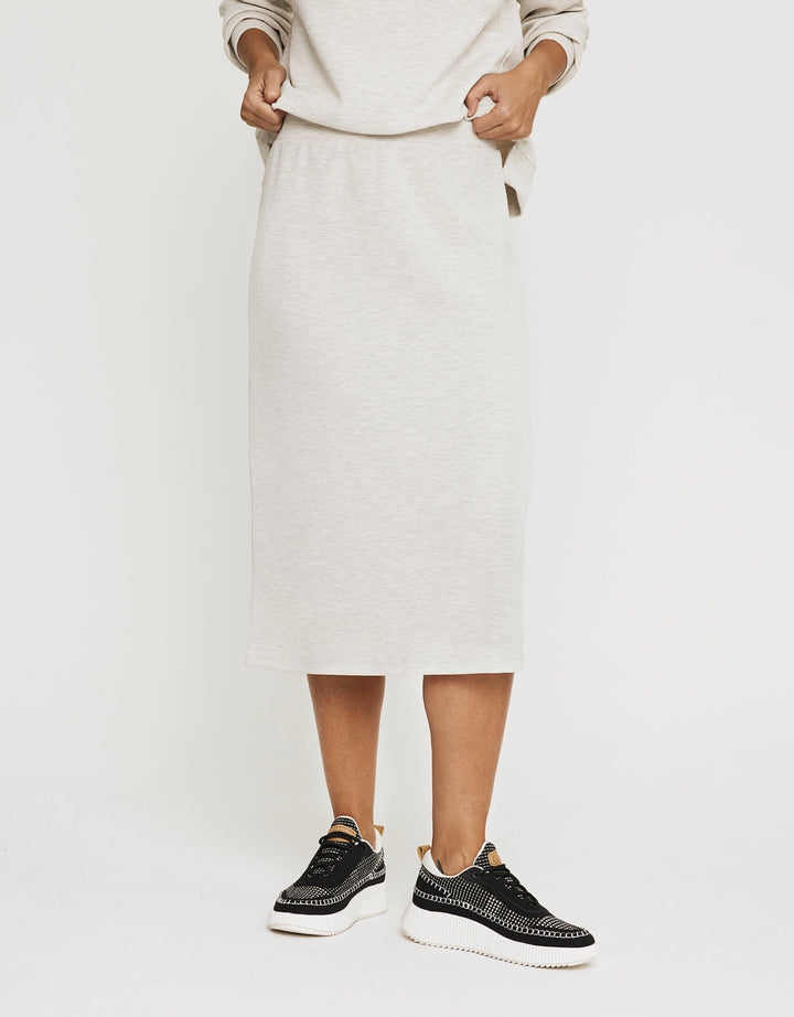 koala bay Falda Midi Gris - Rovium COMPRAR AHORA