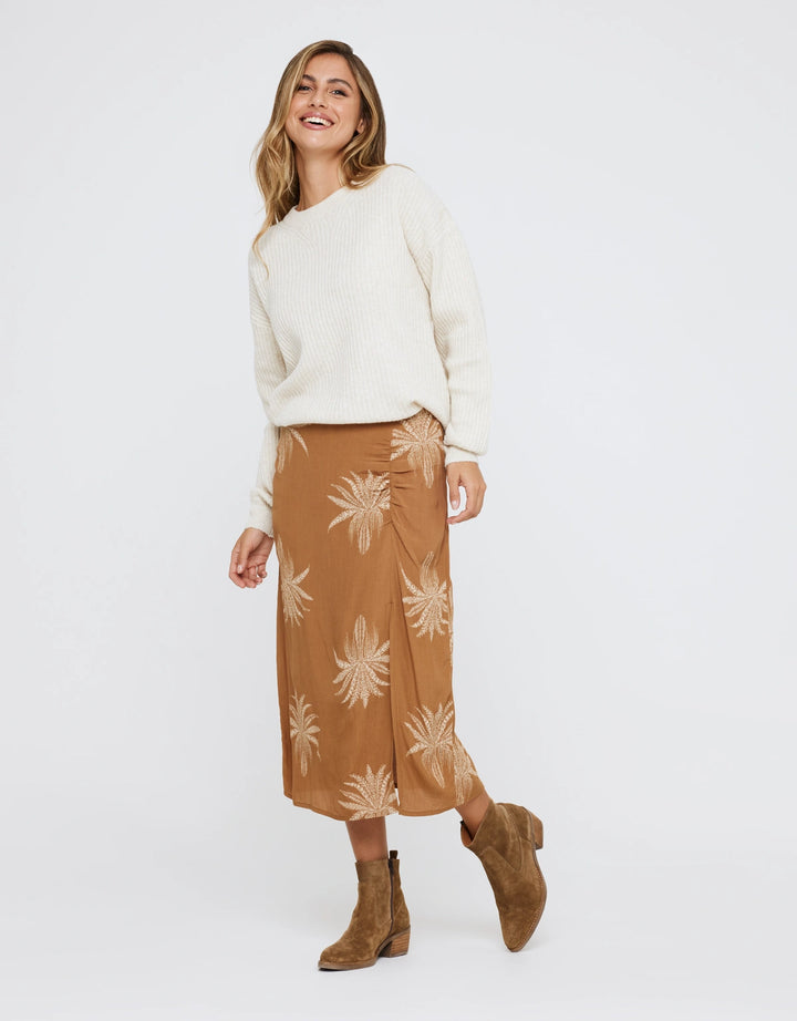 koala bay Falda Midi Estampada - Ninat