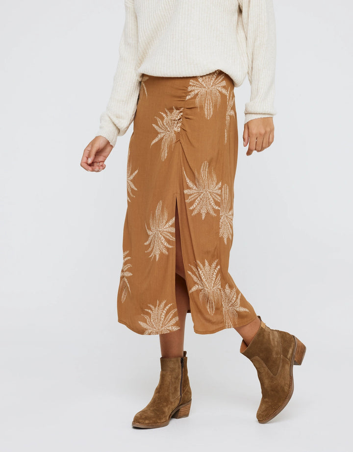 koala bay Falda Midi Estampada - Ninat Liquidación