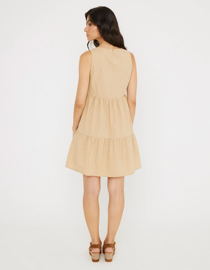 koala bay Vestido Corto Arena - Franchu Descuento