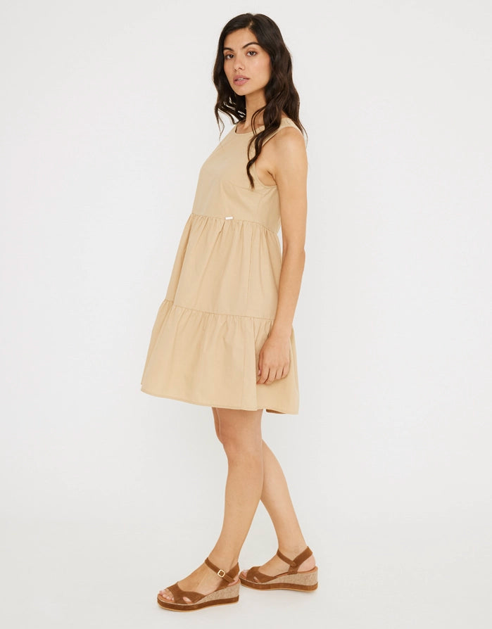 koala bay Vestido Corto Arena - Franchu Descuento