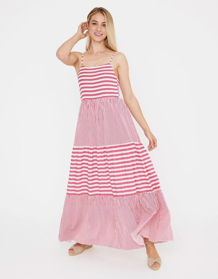koala bay Vestido Largo Rayas - Goljil Oferta especial