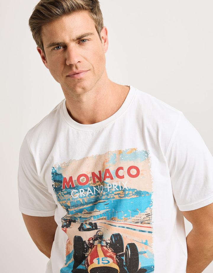 koala bay Camiseta Manga Corta Blanco - Leclerc Últimos 2 días