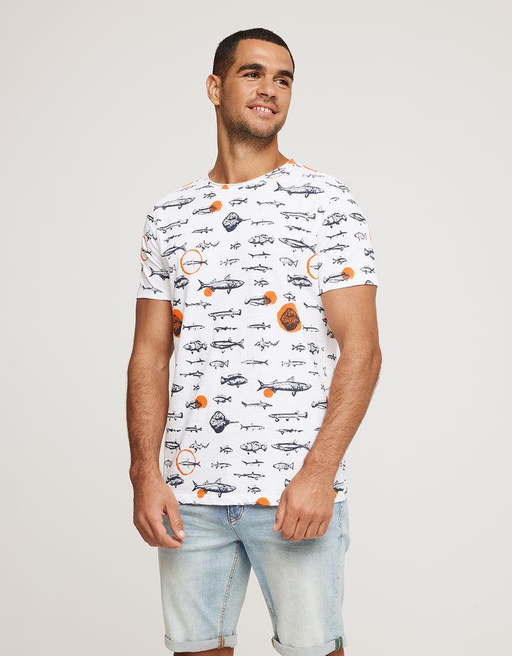 koala bay Camiseta Manga Corta Peces - Pakumani
