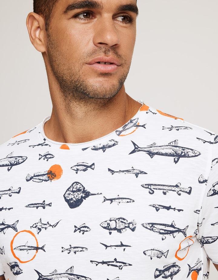 koala bay Camiseta Manga Corta Peces - Pakumani Oferta especial de fábrica
