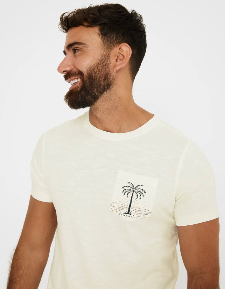 koala bay Camiseta Manga Corta Palmeras - Kobus En línea