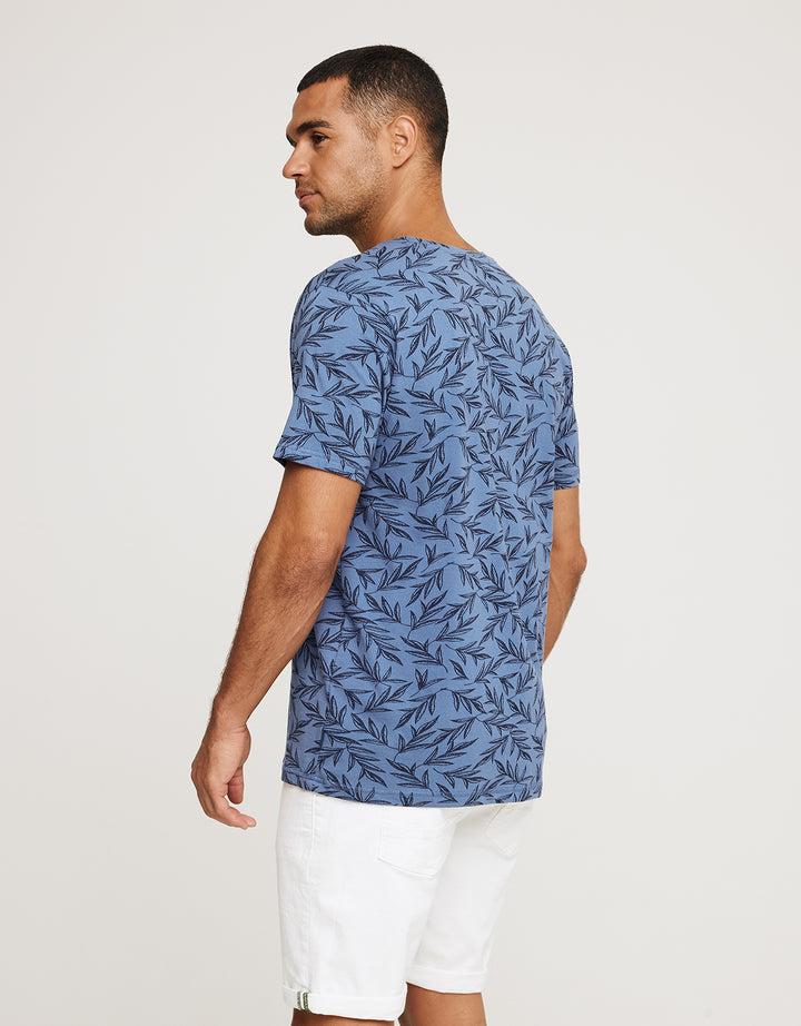 koala bay Camiseta Manga Corta Estampado Hojas - Bralea Denim Oferta especial de fábrica