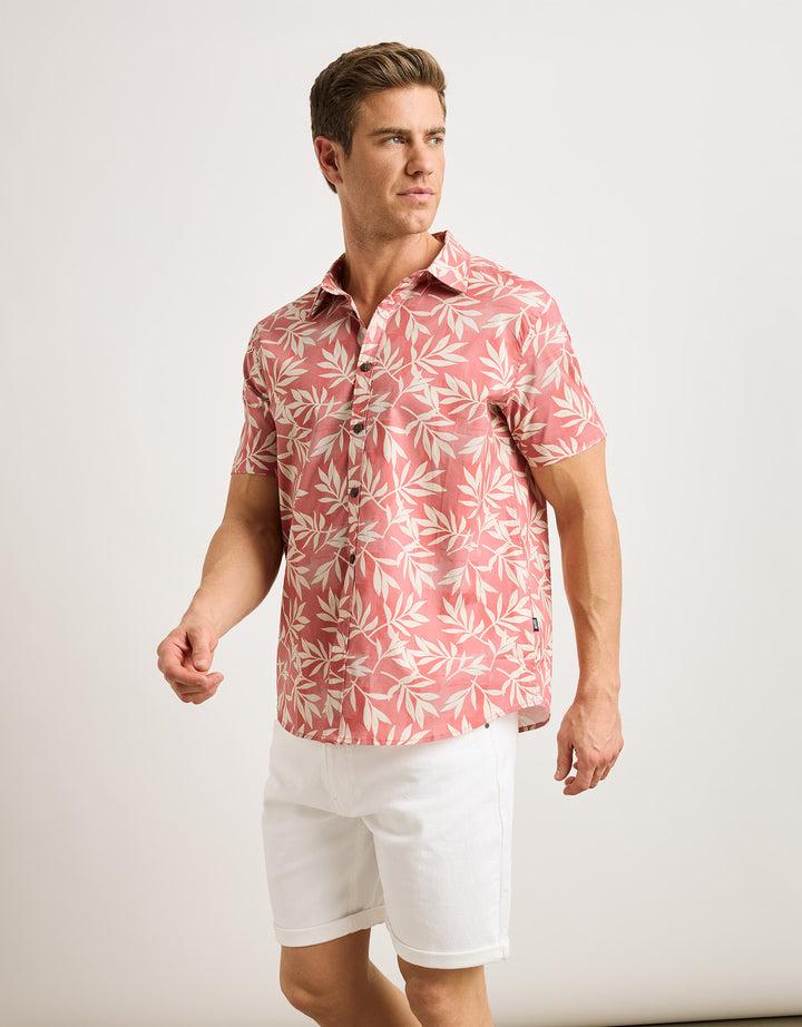 koala bay Camisa Manga Corta Coral - Avis Tienda de fábrica