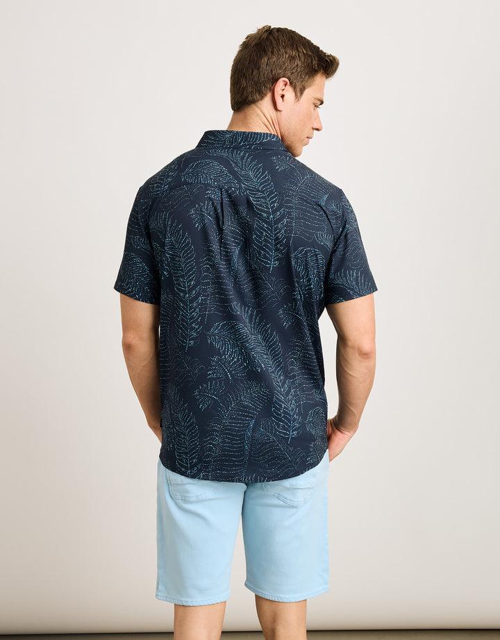 koala bay Camisa Manga Corta Azul Marino - Furaira Descuentos del mes