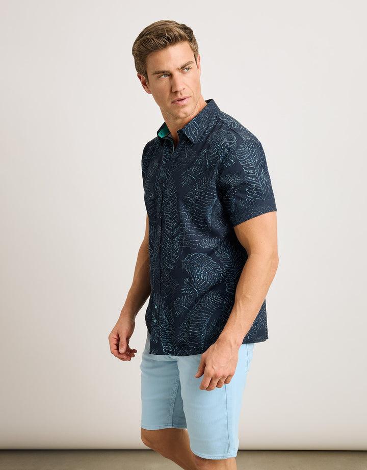 koala bay Camisa Manga Corta Azul Marino - Furaira Descuentos del mes
