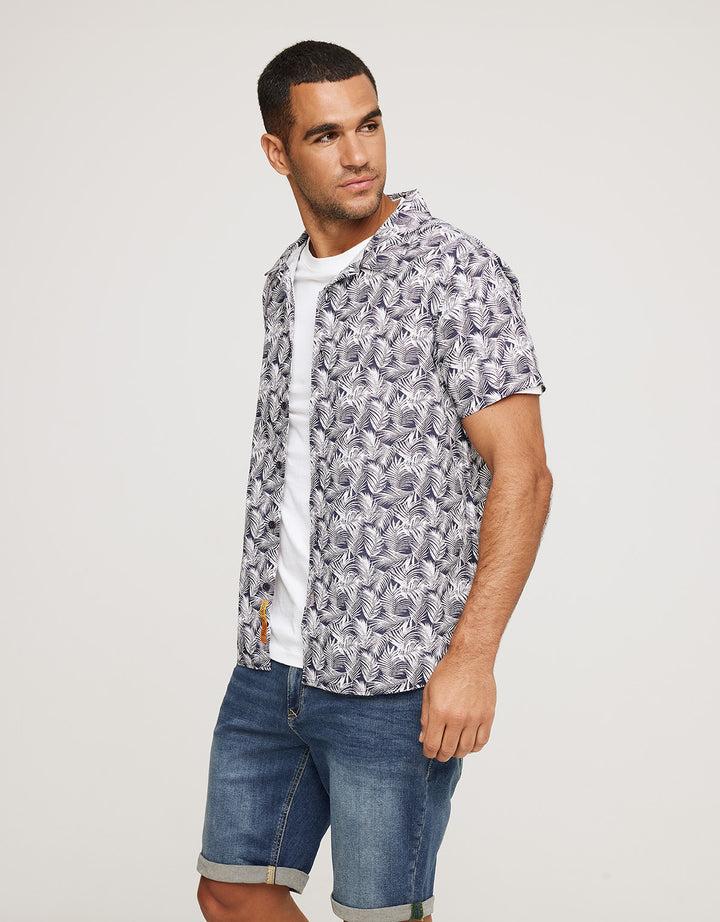 koala bay Camisa Manga Corta Azul Marino - Yarrow Descuento por venta flash