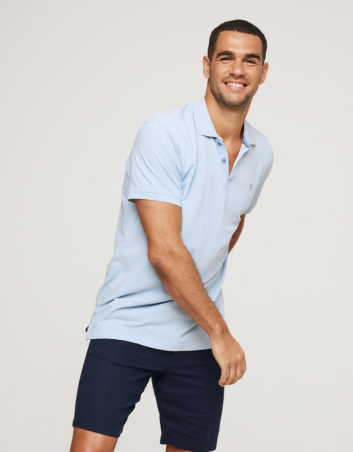 koala bay Polo Manga Corta Algodón Azul - Tome Outlet online
