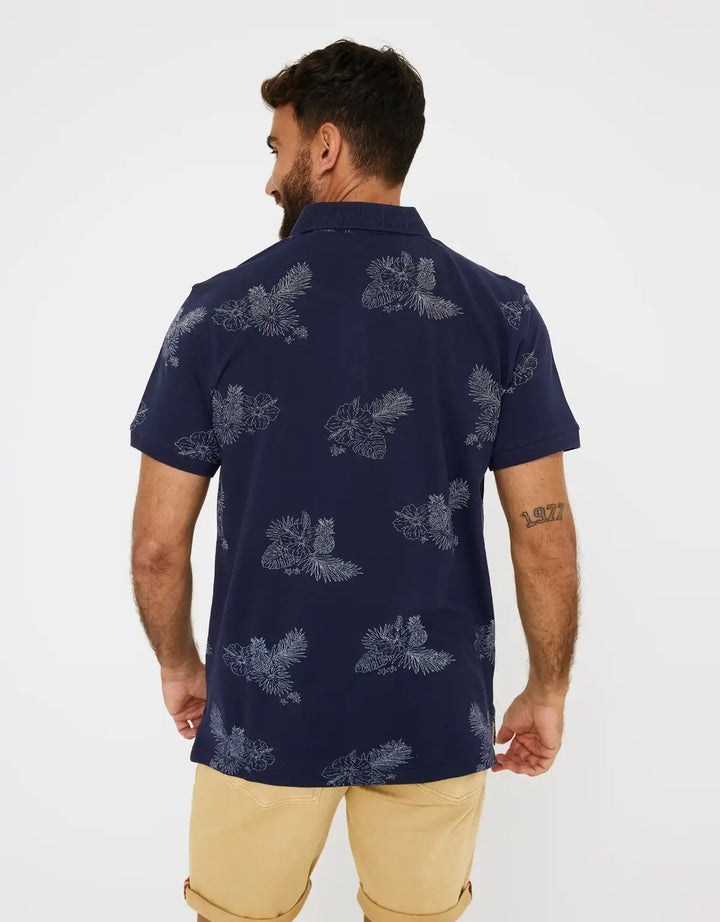 koala bay Polo Manga Corta Estampado - Pakiri Ventas relámpago