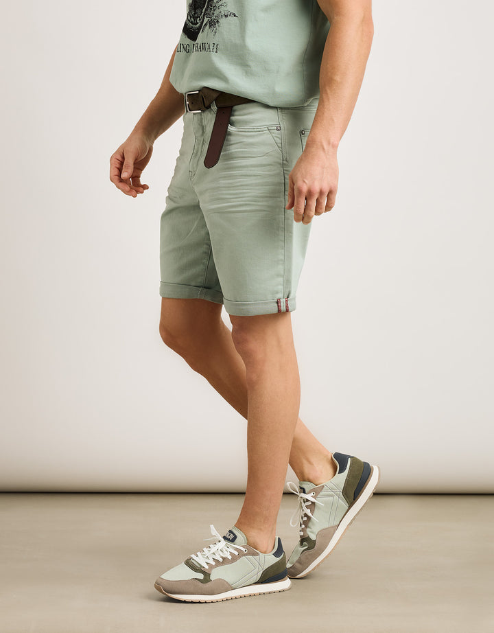 koala bay Bermuda Denim Menta - Palm Beach Tienda