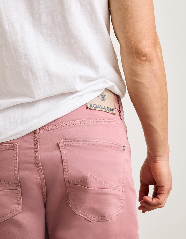 koala bay Bermuda Denim Rosa Ceniza - Palm Beach Liquidación