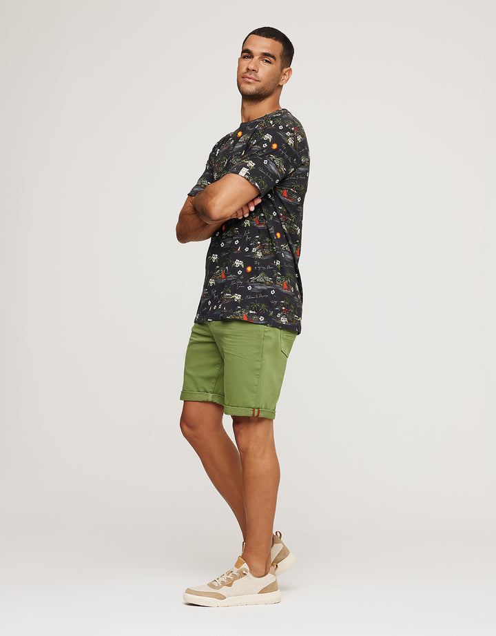 koala bay Bermuda Denim Verde - Palm Beach Rebajas online