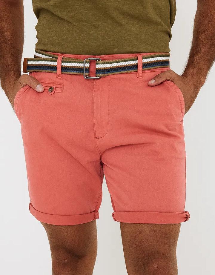 koala bay Bermuda algodón cinturón coral - Esteban Tienda de fábrica