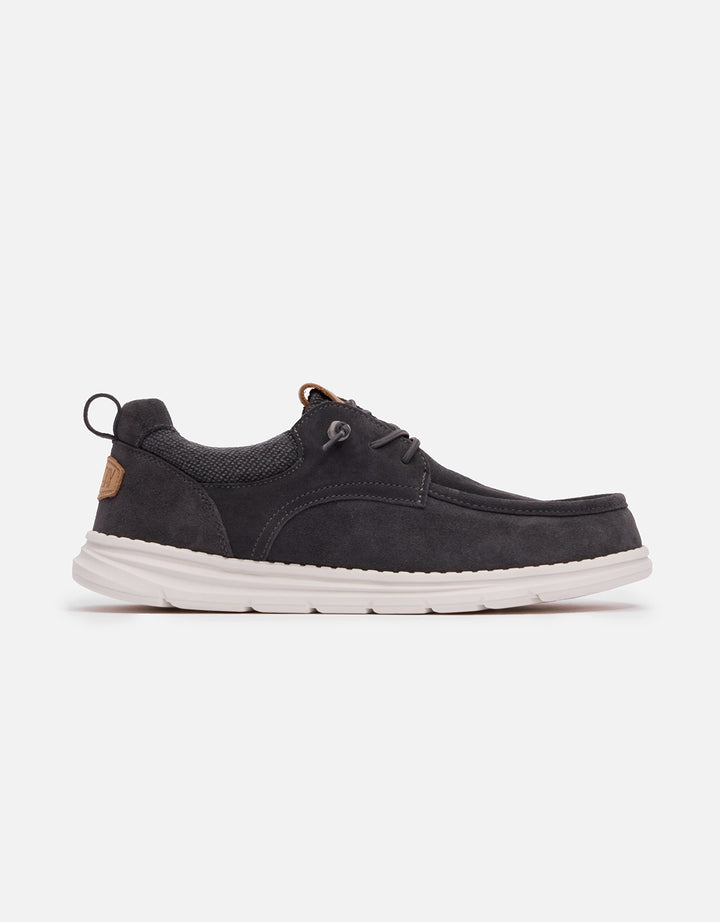 koala bay Zapato Casual Wallabee Ante Gris - Torkel En línea