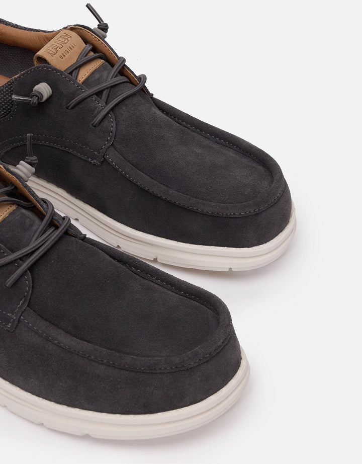 koala bay Zapato Casual Wallabee Ante Gris - Torkel En línea