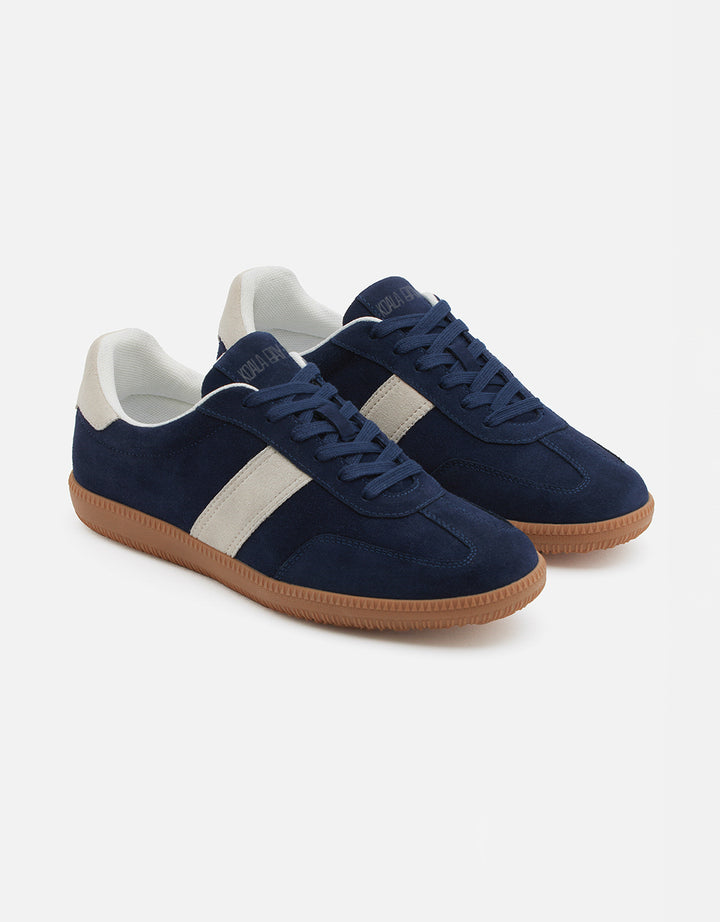 koala bay Zapatillas Retro Suela Goma Azul Marino - Heritage Liquidación