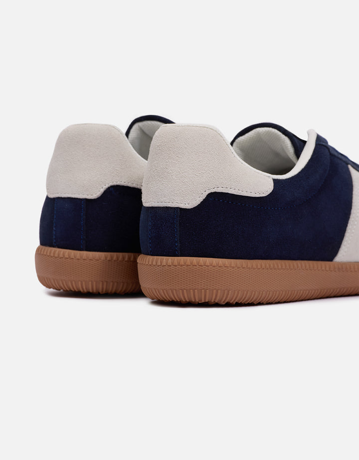 koala bay Zapatillas Retro Suela Goma Azul Marino - Heritage Liquidación