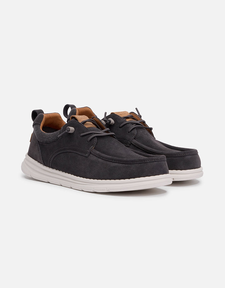 koala bay Zapato Casual Wallabee Ante Gris - Torkel Oferta especial de fábrica